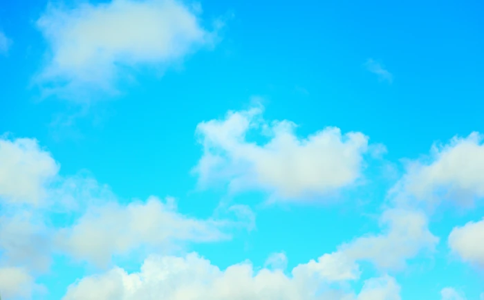 Sky cumulus clouds Nature Sun and Cyan cloud sky blue 2k 4k 5k