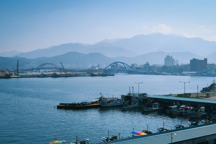 sokcho si korean port travel harbour transportation 2k