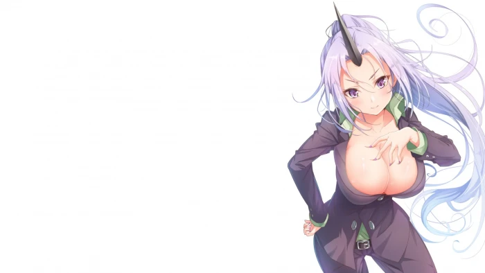 Tensei Shitara Slime Datta Ken Shion TenSura cleavage horns 16 2k