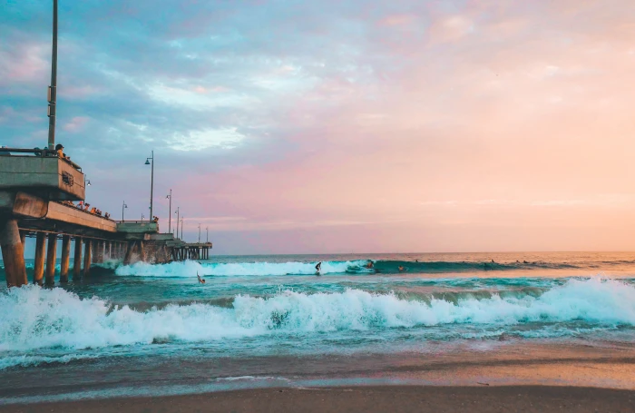united states los angeles venice beach ocean summer surf 2k 4k 5k