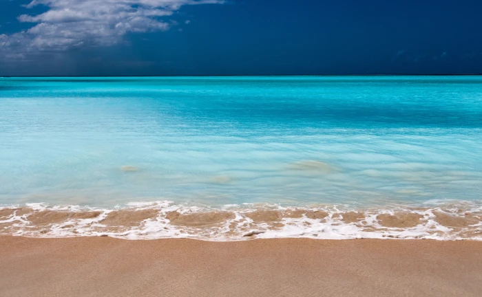 Antigua Beaches blue ocean illustration Travel Islands Paradise 2k 4k