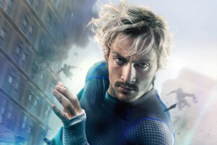 Avengers Quicksilver wallpaper fiction superhero comic Aaron Taylor Johnson 2k 4k