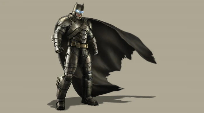 Batman vs Superman Wearing Heavy Armor illustration Artwork 2k 4k 5k 8k