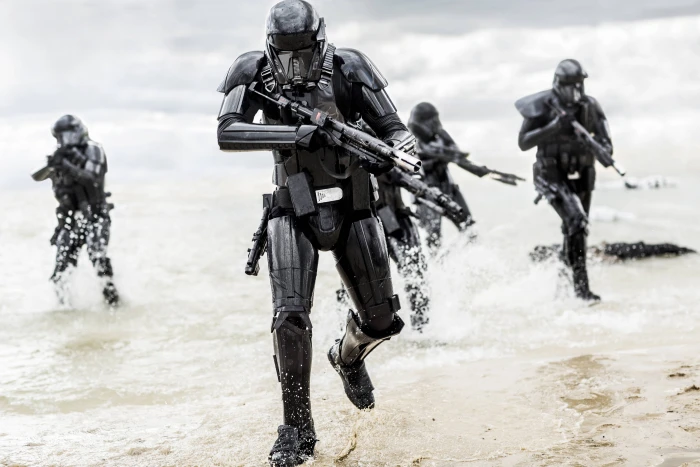 black armored army Star Wars Rogue One A Story stormtrooper 2k 4k 5k