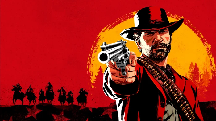 digital art artwork Red Dead Redemption 2 2k 4k