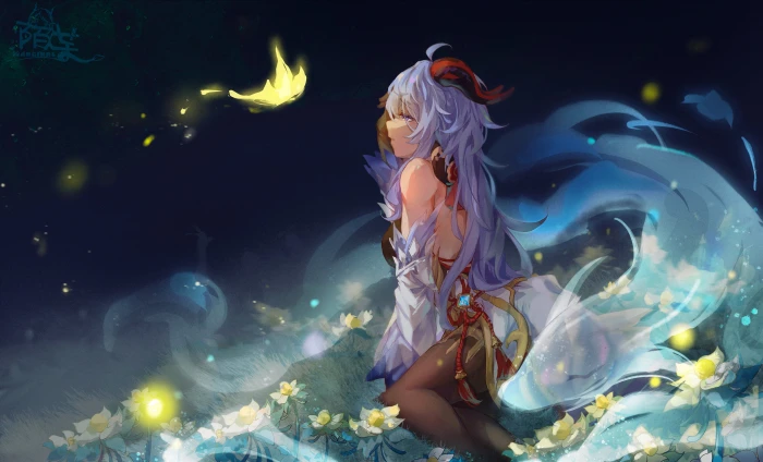 Ganyu Genshin Impact anime girls 2k 4k 5k