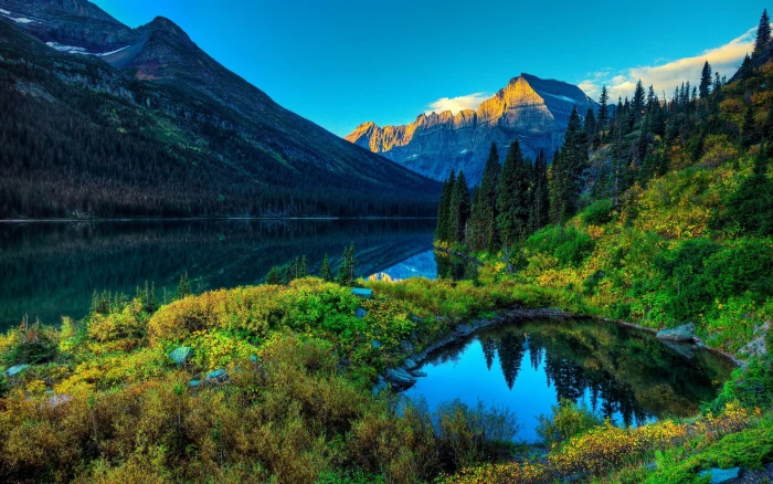 Lake Mountain Scenery 2k