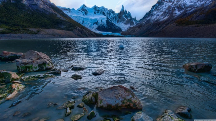 mount scenery andes santa cruz los glaciares national park 2k 4k
