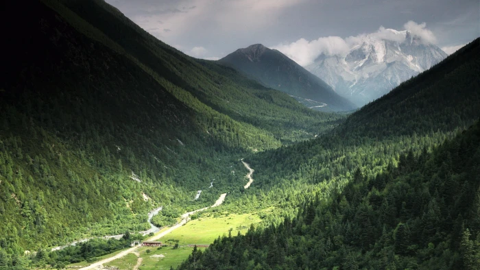 mount scenery landscape sky beautiful cloud clouds plateau 2k 4k