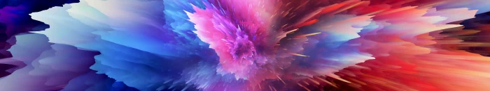 Panorama Splash Colorful abstract motion multi colored 2k 4k 5k 8k 10k