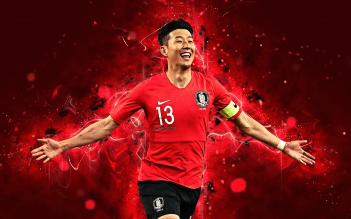Soccer Son Heung Min South Korean 2k 4k