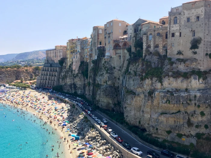 tropea calabria italy water nature architecture built structure 2k 4k