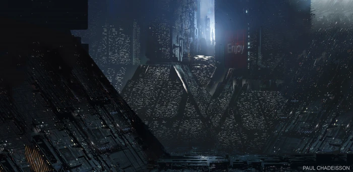 untitled Blade Runner movies futuristic city science fiction 2k 4k 5k
