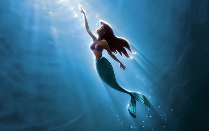 untitled The Little Mermaid Disney movies underwater sea 2k 4k