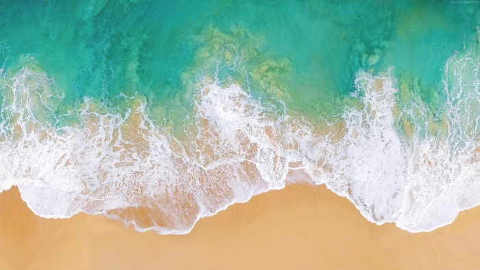 wave water sky coast beach sea motion no people nature 2k 4k