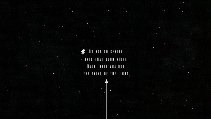 white text simple background black space 2k 4k