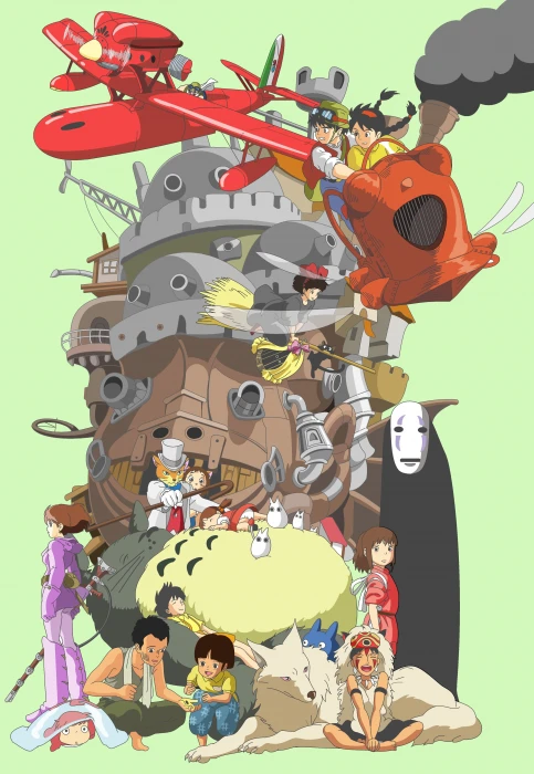 anime Studio Ghibli 2k