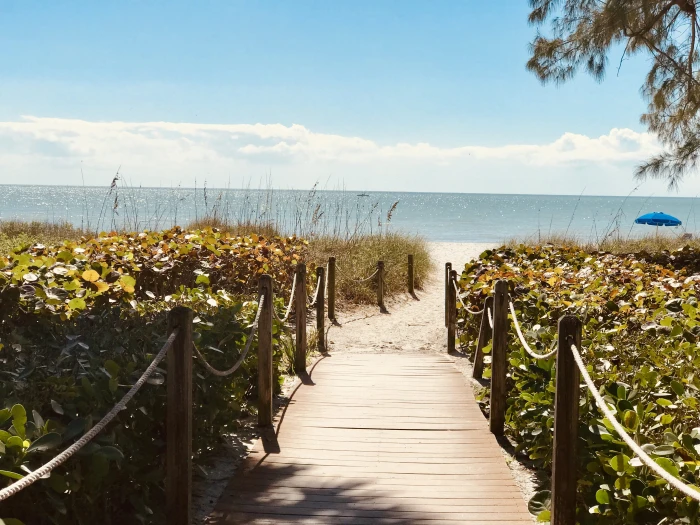 building bridge boardwalk railing united states sanibel serenity 2k 4k