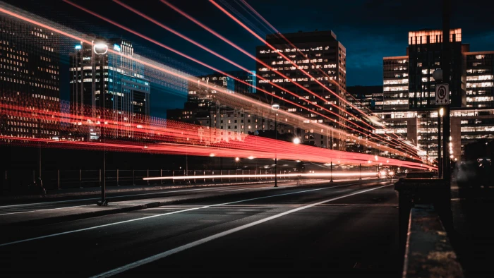 long exposure photography of road and cars time lapse lights passing by the on city during nighttime 2k 4k 5k