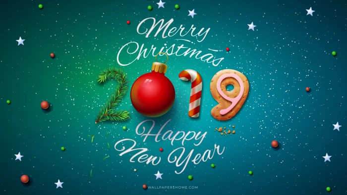 New Year Christmas poster 2k 4k 5k 8k