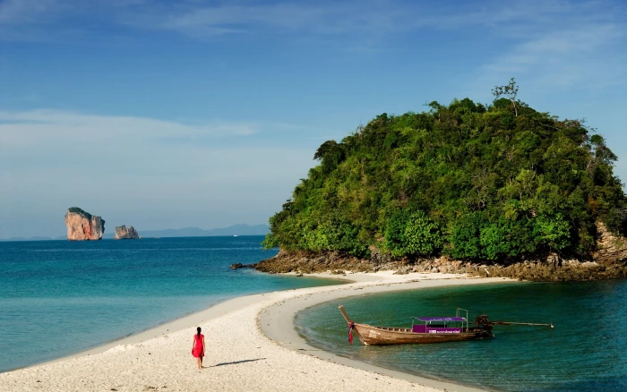 Phuket Sandy Beach Ko Poda Krabi 2k 4k