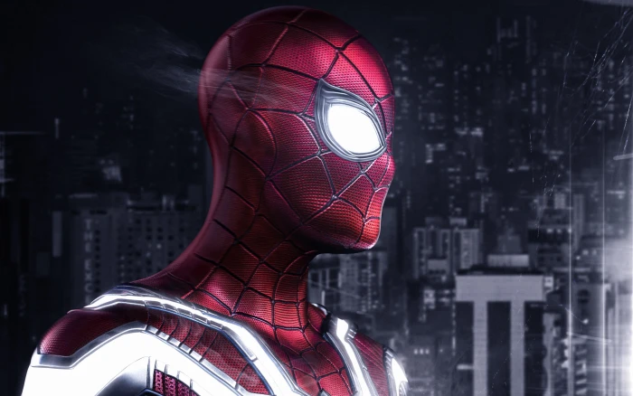 spider iron artwork HD 2k 4k