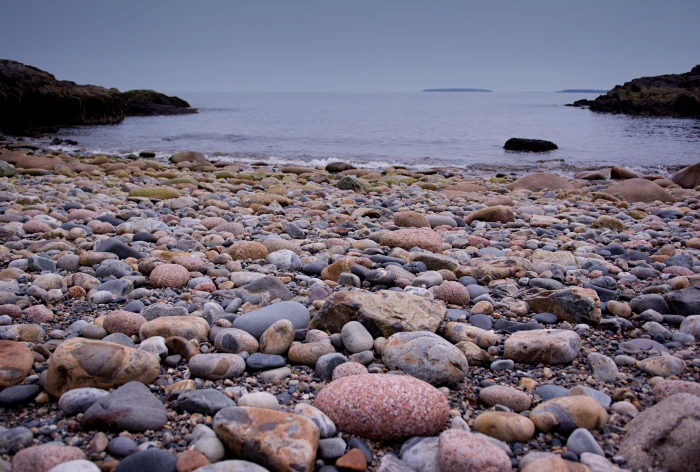 united states bar harbor rock beach acadia national park maine 2k 4k