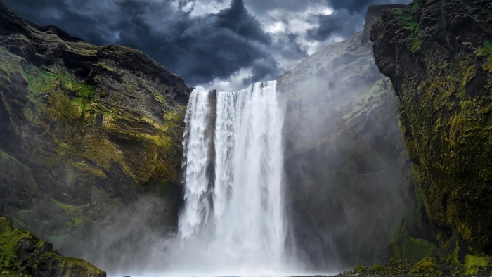 waterfall photo shot during daytime Yosemite wallpaper 2k 4k 5k