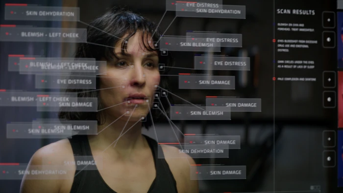 woman in black tank topo Seven Sisters Noomi Rapace 2k 4k 5k 8k