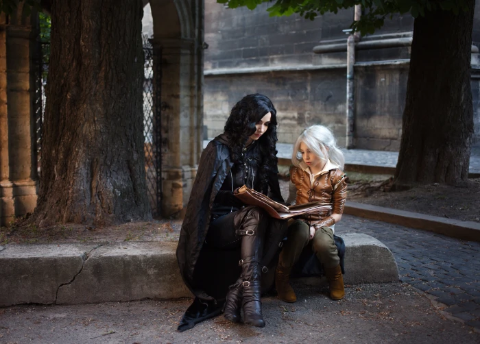 Yennefer of Vengerberg cosplay video games Cirilla Fiona Elen Riannon 2k 4k