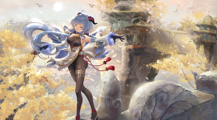 anime girls Genshin Impact Ganyu 2k 4k 5k