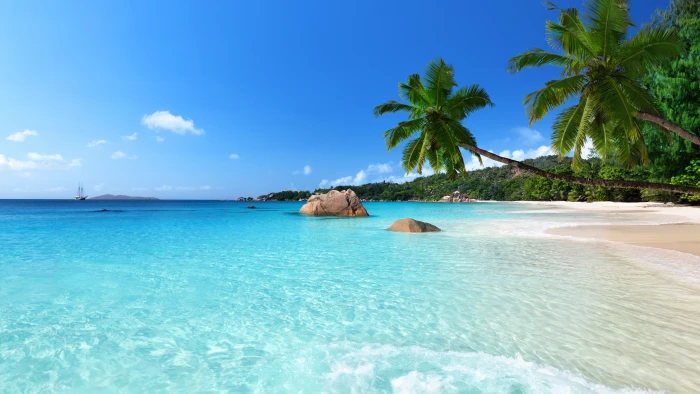 Anse Lazio Praslin Island Seychelles Best beaches of 2k 4k 5k