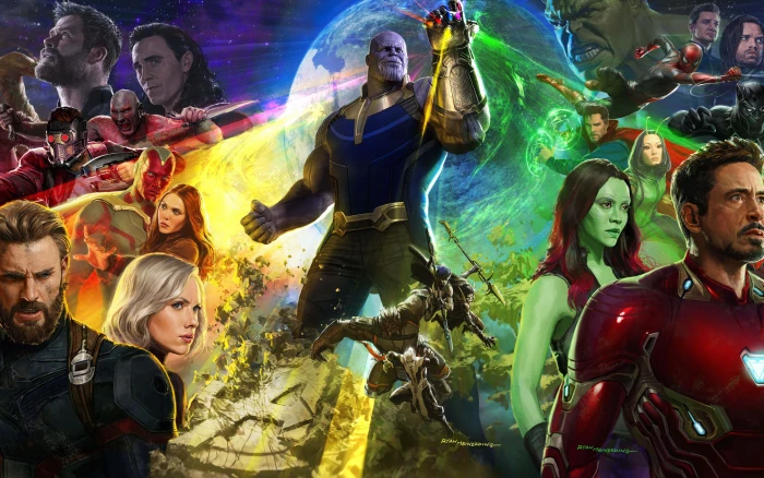 Avengers Infinity War Artwork 2k 4k