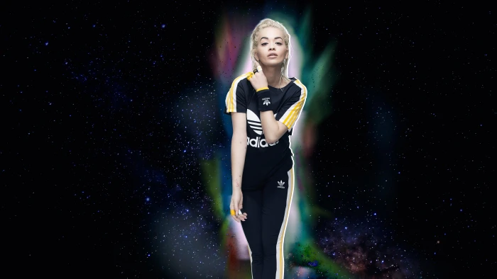 British singer Rita Ora one person young adult night 2k 4k 5k 8k