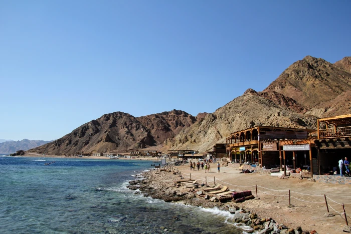 dahab blue hole beach egypt sky sea red snorkeling 2k 4k 5k