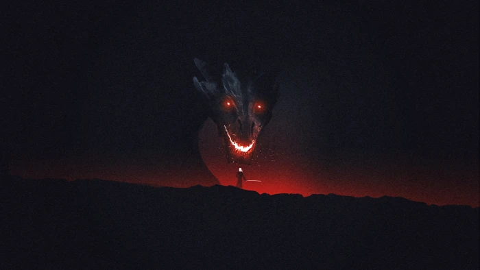 Game of Thrones A Song Ice and Fire Balerion Dragon 2k 4k 5k 8k