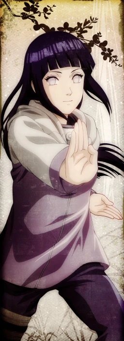Hinata illustration Naruto Shippuuden Hyuuga clothing 2k
