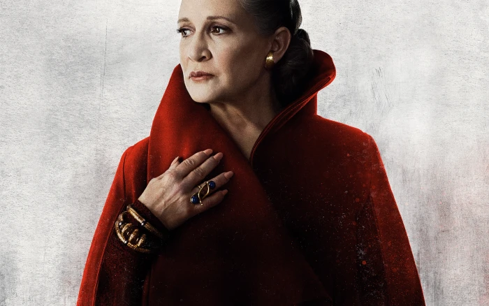 Leia Carrie Fisher Star Wars The Last Jedi 2k 4k