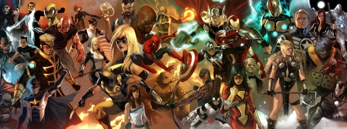 Marvel Comics Cartoon Characters Superheroes marvel heroes poster 2k 4k 5k