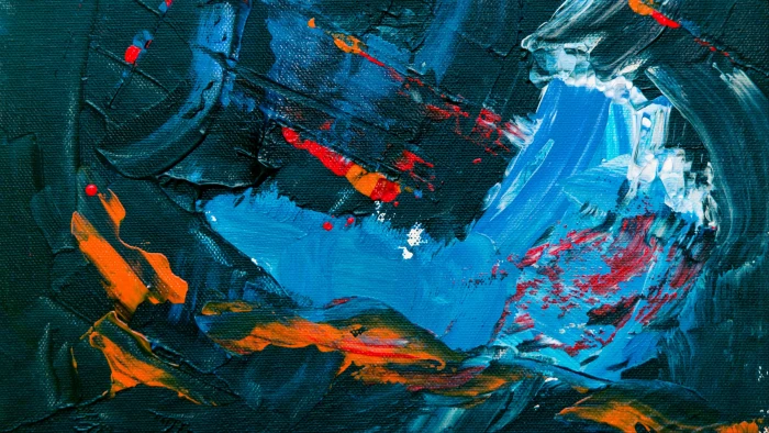 modern art abstract painting artwork multi colored 2k 4k