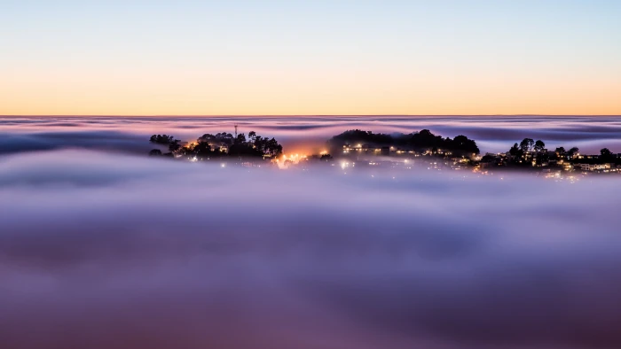 mountains wallpaper clouds sunset 2k 4k 5k