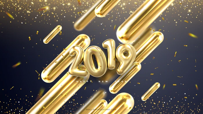 New Year Christmas poster 2k 4k 5k 8k