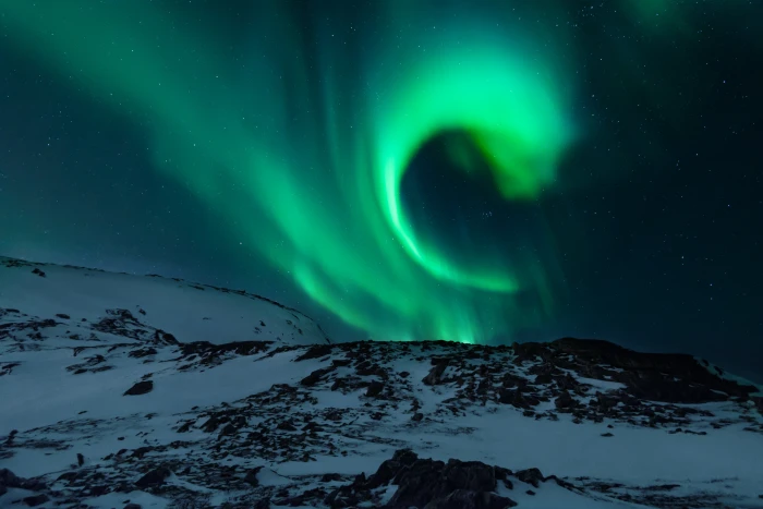 The Northern Lights Aurora Borealis land scape colours aurora borealis 2k 4k 5k