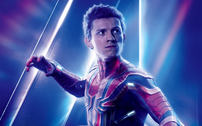 Tom Holland as Spider Man Avengers Infinity War 2k 4k
