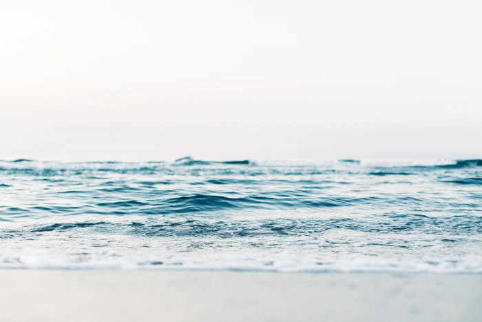 water beach sea wave motion copy space sky nature outdoors 2k 4k 5k