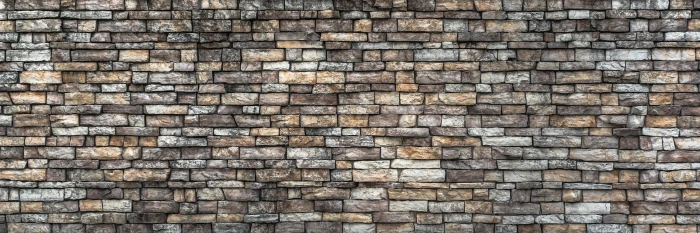 white and brown ceramic bricks wall damme stone pattern 2k 4k 5k