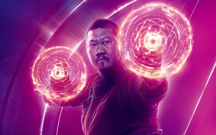 Wong in Avengers Infinity War Benedict glowing illuminated 2k 4k