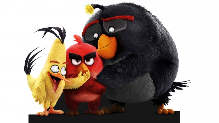 Animation Angry Birds Red Chuck Bomb 2k 4k 5k 8k
