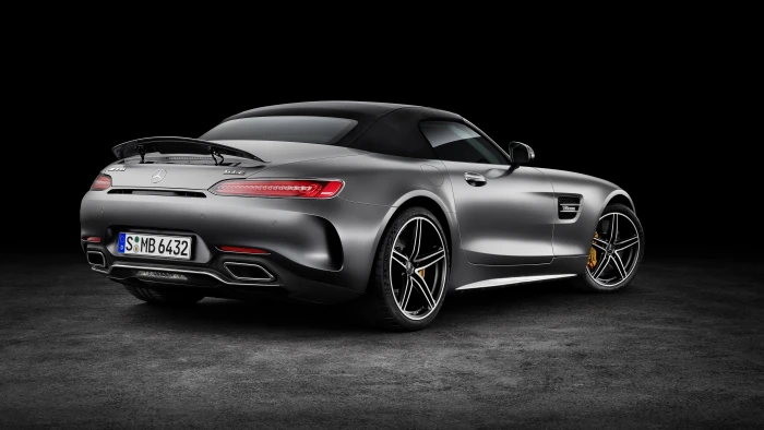 black car cabrio sports cabriolet luxury mercedes amg gt 2k 4k 5k 8k