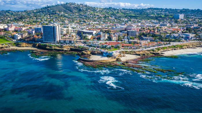 san diego united states la jolla cove california beach 2k 4k 5k